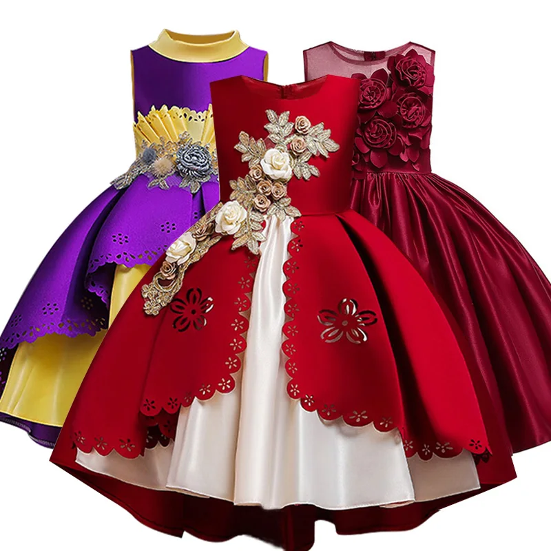Принцессы платье для девочки;нарядное платье для девочки;новогодний костюм для девочки;вышивка пышное свадебное праздничное платья для девочек;карнавальные костюмы для девочек;День рождения детские платья;3,6,8,10 лет