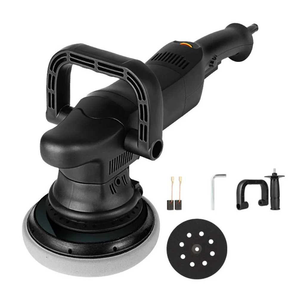 Electric Polisher Car Polishing Machine 220v 1250w 15mm Shock Polishing