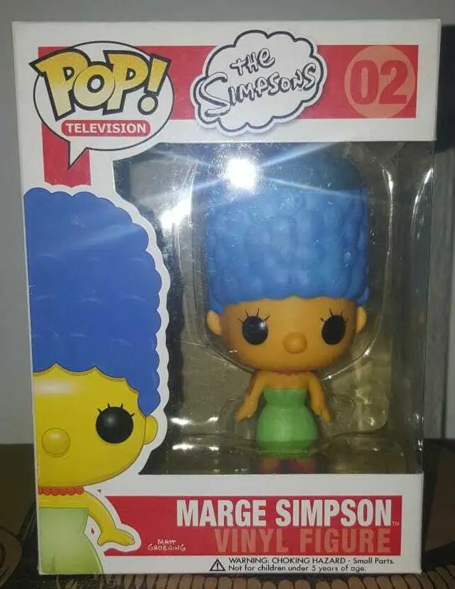 Эксклюзивный Funko pop официальный Симпсоны-Мардж Симпсон Виниловая фигурка