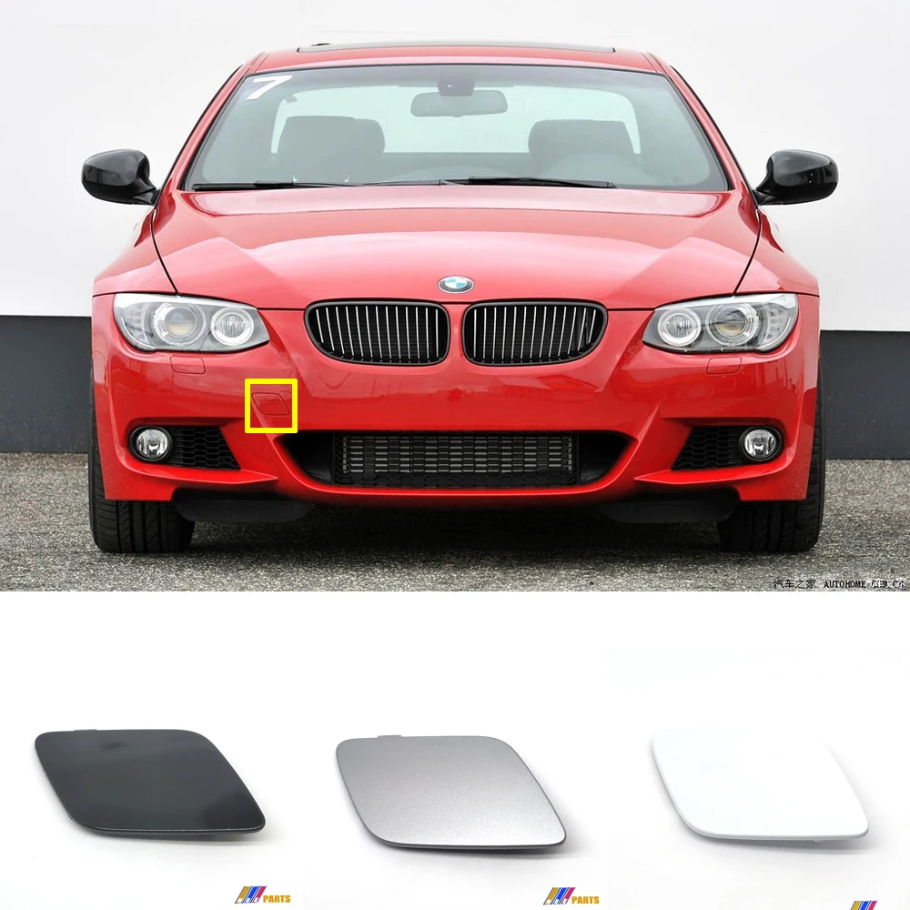 Подходит для 11-13 BMW3 E92/E93 LCI M-SPORT 316i 320i 325d 328i 328xi 330i 335i 335xi 330xi передняя крышка буксира