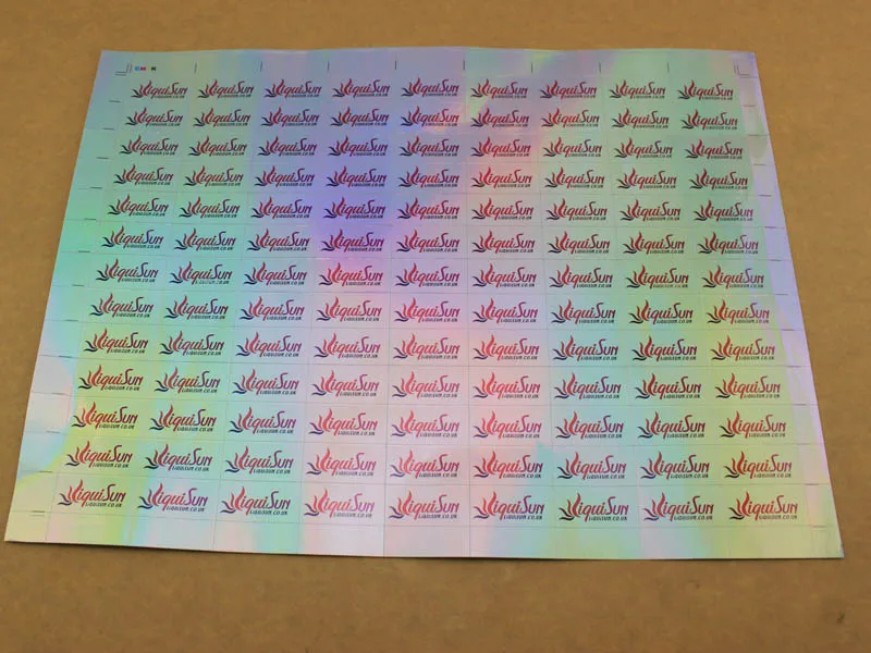 Custom Counterfeiting Anti Radar Sticker Holographic/hologram Rader Sticker  serial number sticker