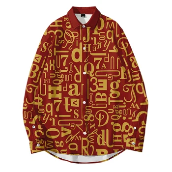 

Hawaii Fashion Harajuku Shirt Man Woman Slim Long Sleeve shirt Cosplay Anime Harajuku Funny Cool Street Dress Loose Long Sleeve