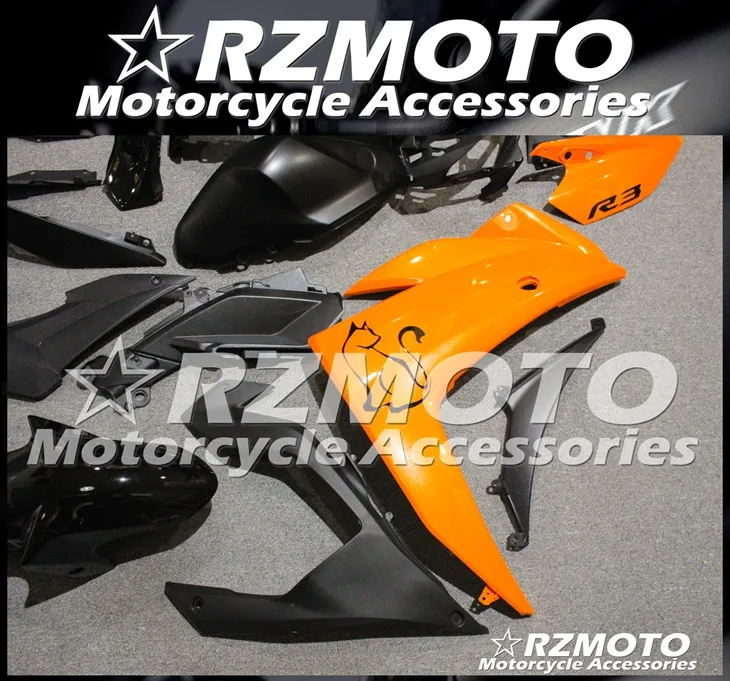 ABS мотоцикл обтекатель комплект для YAMAHA YZF R25 R3- год кузов литьевая форма Магазин № 1964