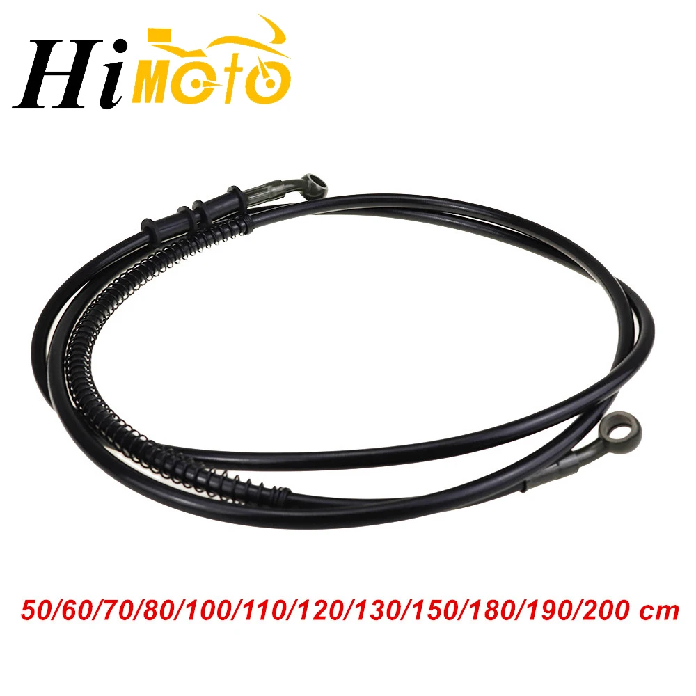 500-2000mm Motorcycle Brake Pipe Hydraulic Reinforce Clutch Oil Hose Line Tube for Racing Dirt Bike 150cm 180cm 190cm | Автомобили и