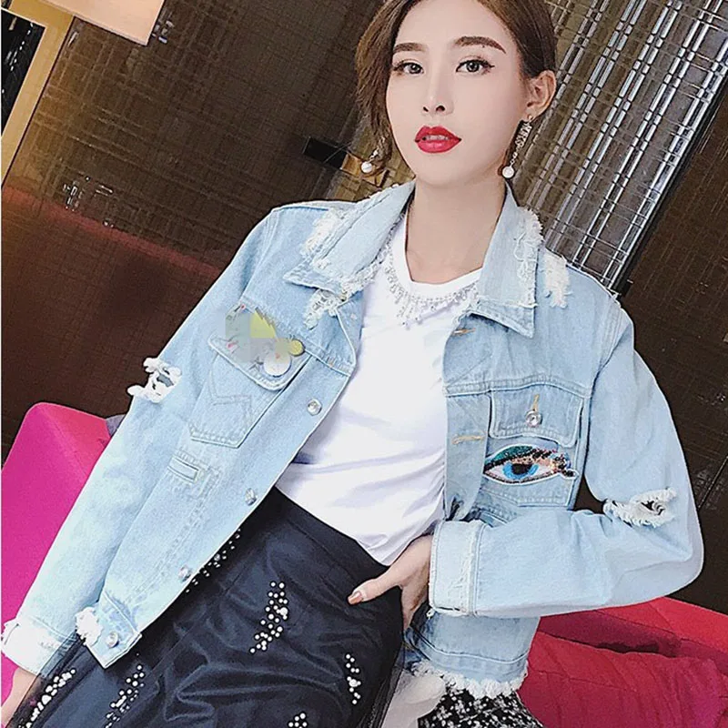 Chaqueta azulona mujer Clearance