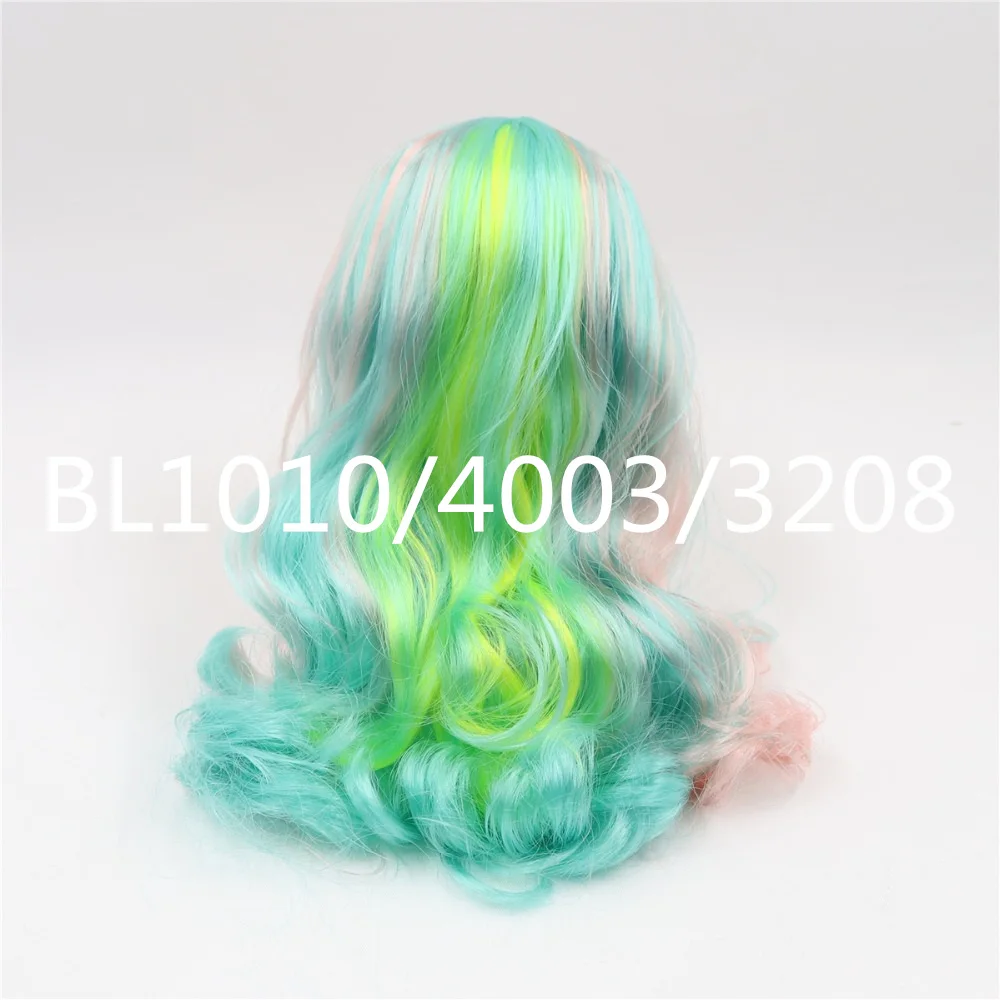 Blyth кукла ледяной rbl головы и купола красочные волосы парик для DIY на заказ|Куклы| |