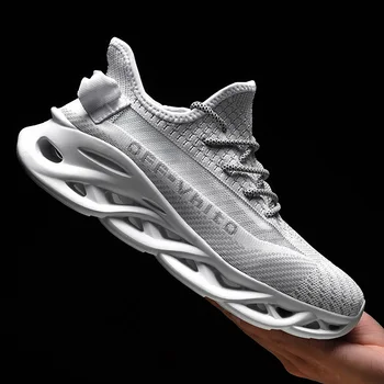 

Fashion Men's Sneakers 2020 New Brand Lac-up Men Shoes Breathable Mesh Male Trend Shoes Tenis Masculino Men Casual Shoes