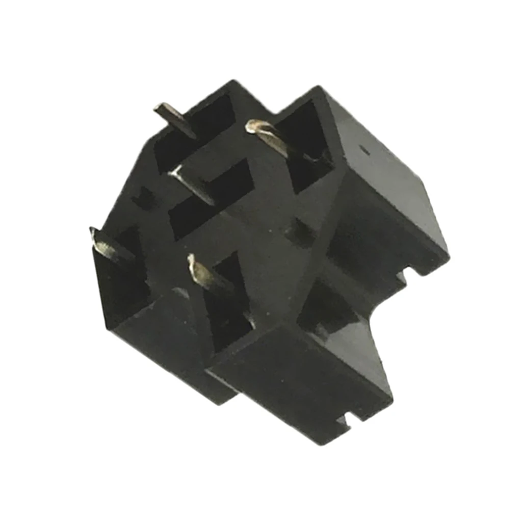 1  40AMP PCB Board Mount Relay Socket Base with 10PCS 6.3mm Terminals
