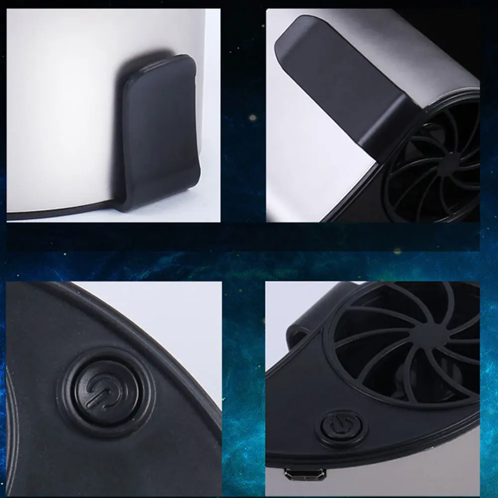 

Portable USB Rechargeable Fan Personal Waist Air Conditioner Fan for Camping Fishing Outdoor Working SAL99