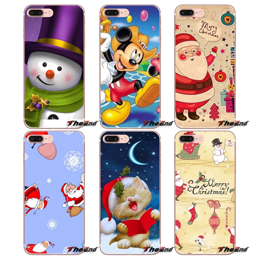 

Christmas Santa Claus snowman Soft TPU Case For Samsung Galaxy J1 J2 J3 J5 J7 A3 A5 A7 2015 2016 2017 J530 J730 Fundas Coque