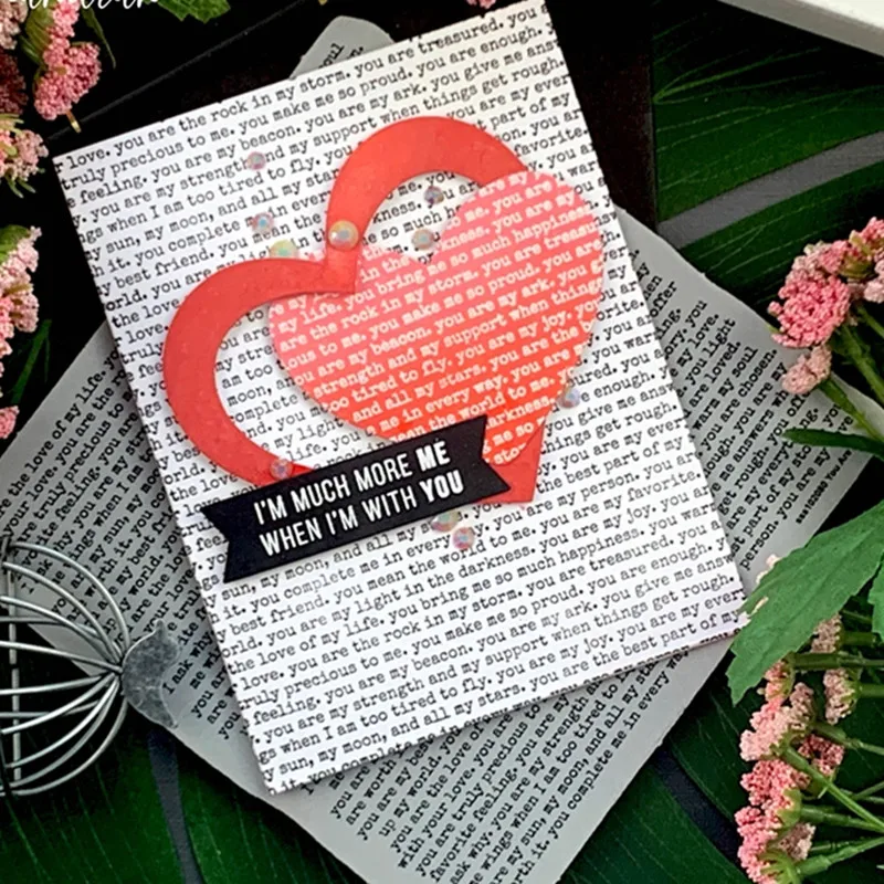  YOU ARE BACKGROUND STAMPS Metal Cutting Dies DIY Scrapbooking Craft Die Photo Invitation Cards Deco - 4.00049E+12