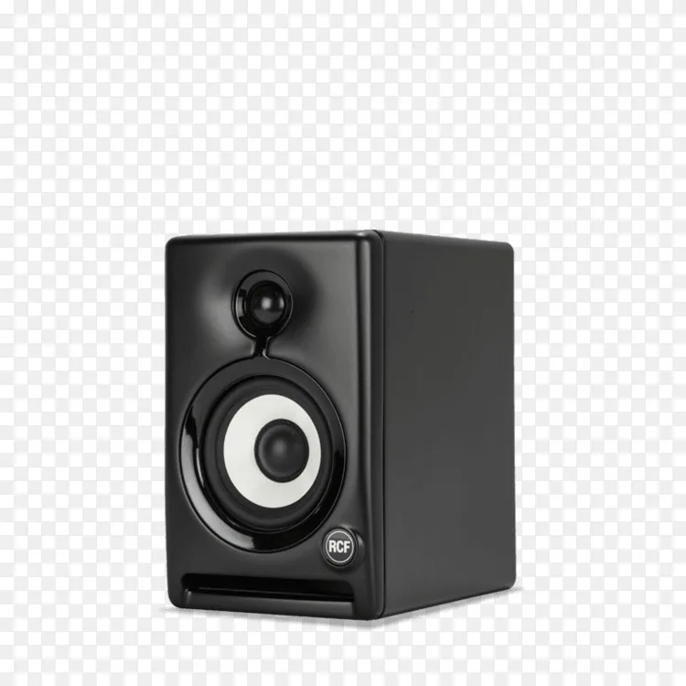 电脑扬声器演播室监控低音炮rcf线阵软穹顶高音器