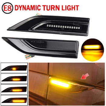 

For VW Transporter T6 Multivan Caddy MK4 2016 2017 2018 2019 LED Side Marker Turn Signal Light Dynamic Flowing Indicator Blinker