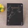 Fashion Women Men Passport Cover Pu Leather Marble Style Travel ID Credit Card Passport Holder Packet Wallet Purse Bags Pouch ► Photo 2/6