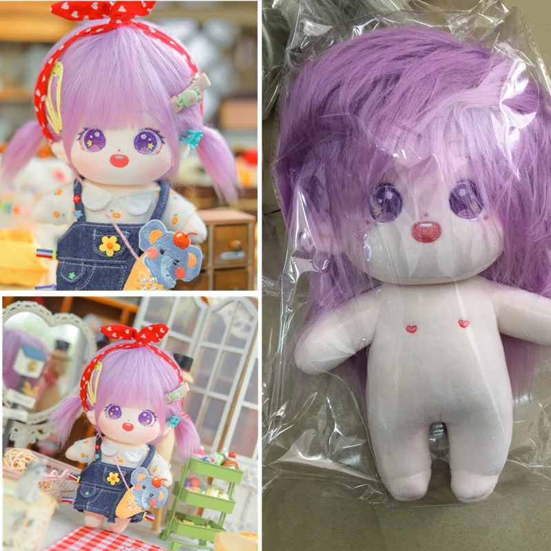 Cotton Doll 20cm Dolls Without Clothes | Naked Anime Doll | Cotton Toy Doll  - 20cm Cute - Aliexpress