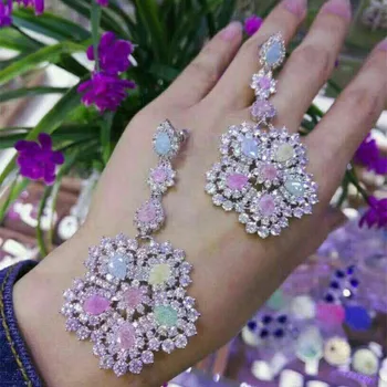 

xb538 Luxury Designer Fashion 925 Sterling Silver Jewelry zirconia shinning for lady women,cute&sweet bb