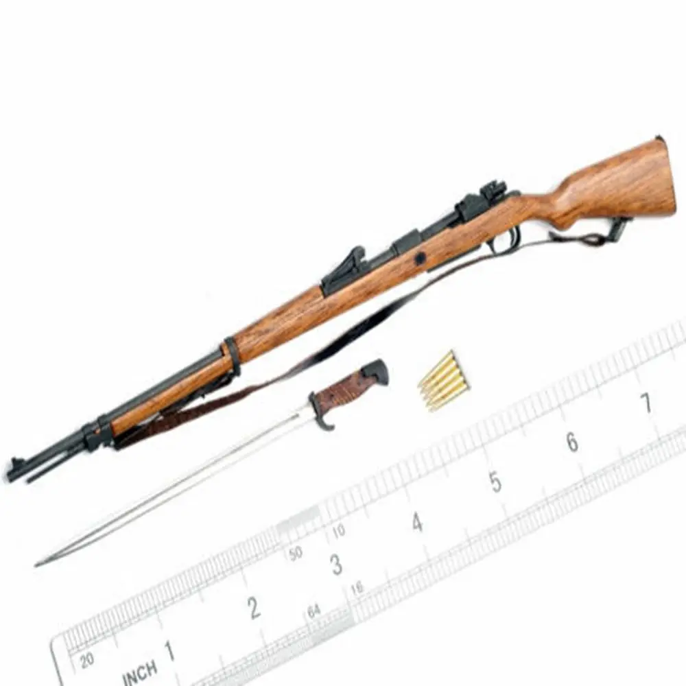 1/6 г. экшн фигурка из чиангкай shek Mauser пистолет штыковое оружие аксессуары 7 92 мм F 12