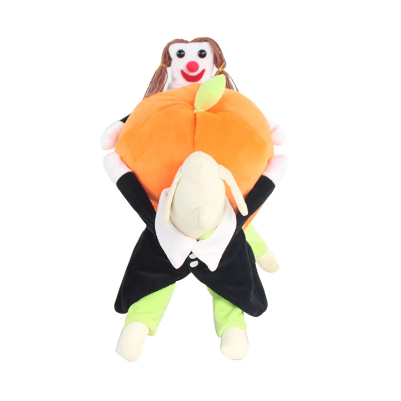 HEYPET Pet Хэллоуин Одежда для косплея смешная Тыква Одежда для собак костюм комбинезоны для маленьких средних собак для Мопсов, французских бульдогов