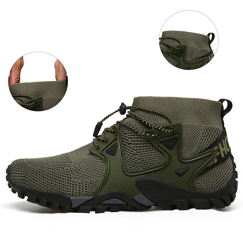 Low Price Boots Sneakers Wading-Shoes Outdoor Camping Professional Breathable Men's Non-Slip Hiking 7WJoR8nejzg