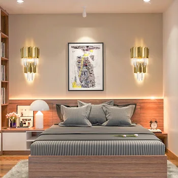 

glass wall sconces crystal wall lamp crystal wall sconce lighting glass ball crystal bedroom bedside living room wall lamp