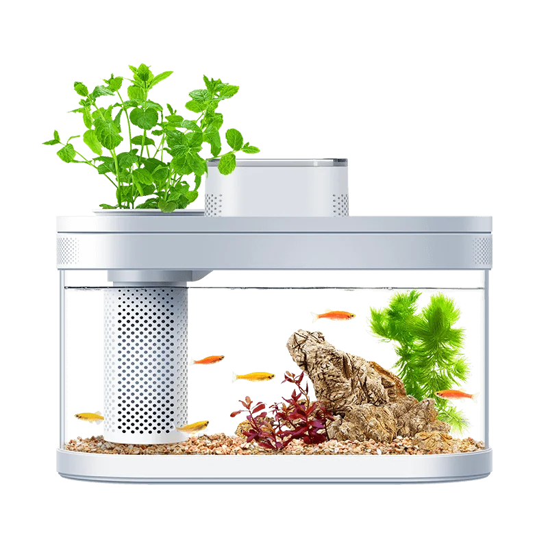 Geometry Amphibious Eco Fish Tank Pro Automatic Timing Feeding Wifi Smart Box