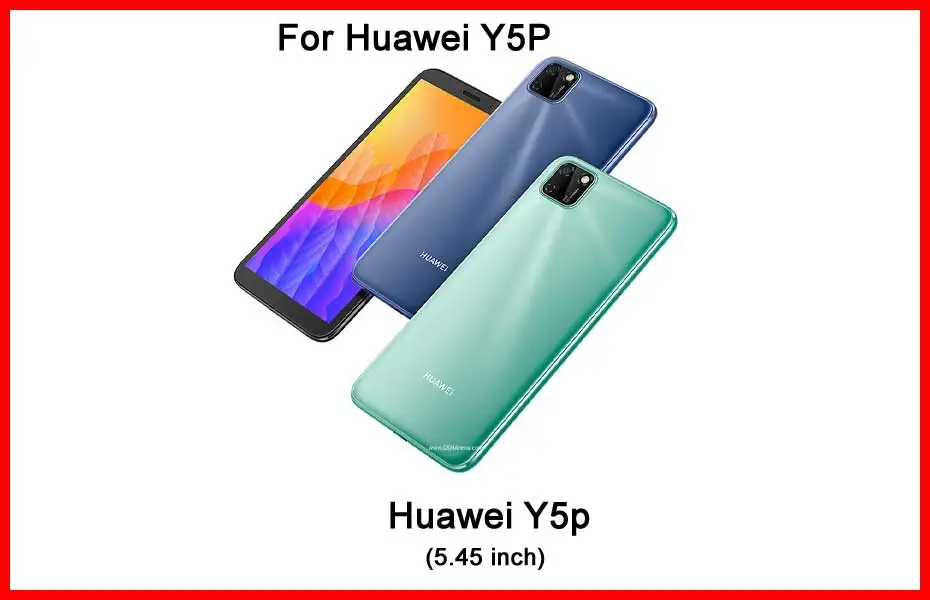 Dành Cho Huawei Y5p 5.45 Inch 2020 Ốp Lưng Hỗn Hợp Chia Da PU Dành Cho Huawei Y5p 2020 Ốp Lưng Huawei y5P Ốp Lưng Điện Thoại Y5P huawei pu case