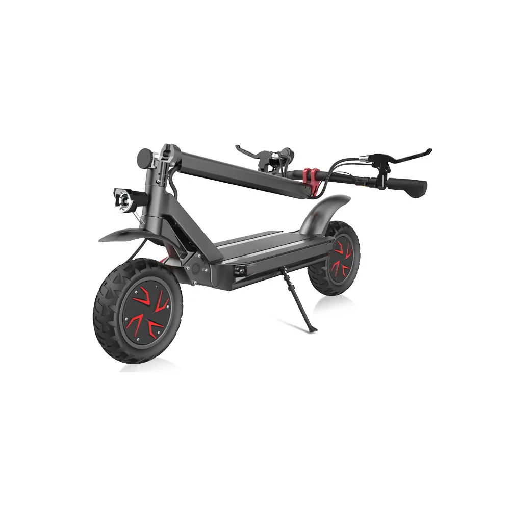 Double Drive Electric Scooter New Adult Electric Skateboard Off-road Vacuum Tire 11inch 60V1600W21AH Scooter