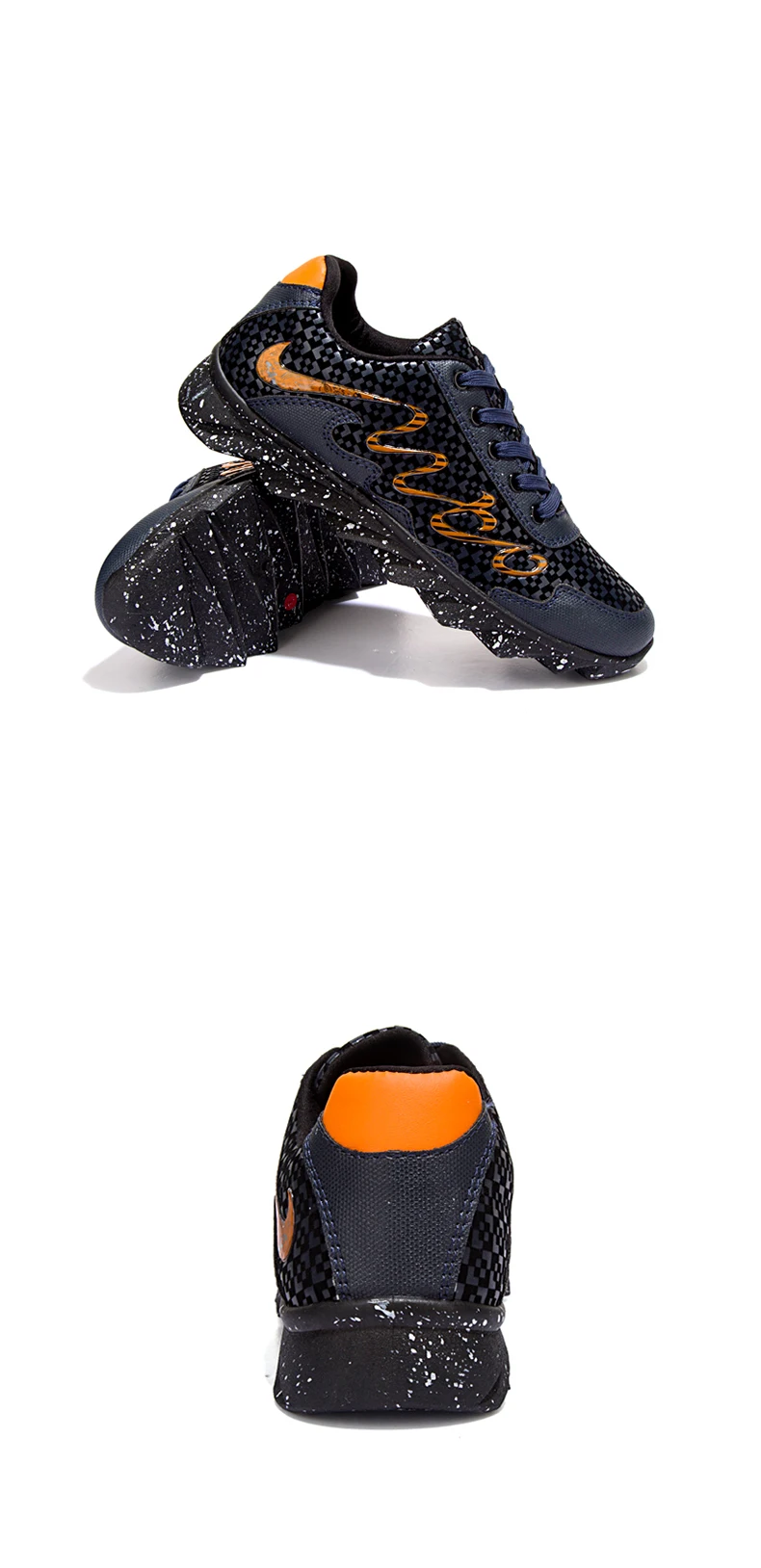 Оригинальная Осенняя трендовая обувь для мужчин и женщин с воздушной подушкой; спортивная обувь на платформе; удобная мужская повседневная обувь
