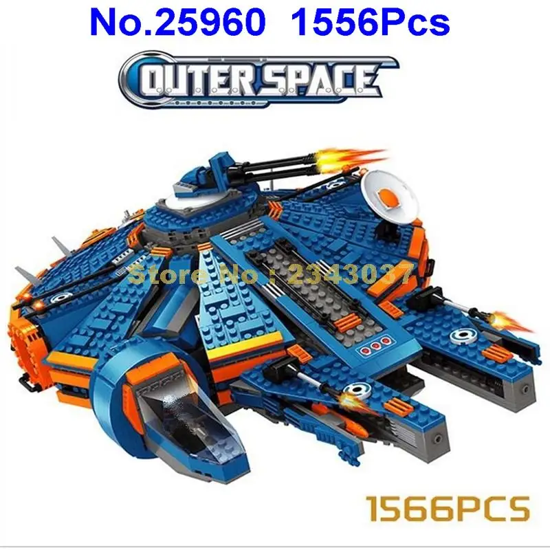 

ausini 25960 1556pcs star wars outer space ship building block Toy