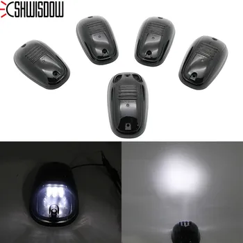 

5PCS Car Marker Lights Roof Top Clearance Running Light For Ford Dodge Truck SUV Pickup 4x4 Top Marker Light Lamp Amber White