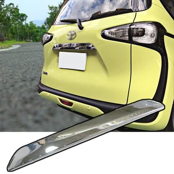 

For Toyota Sienta 2016 2017 Chromed Rear Trunk Tail Gate Lid Cover Trim Tailgate Protector Molding Garnish Strip