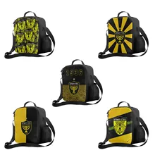 

Beitar Jerusalem Fc Lunch Bag Tote Bag Lunch Box Insulated Thermal Lunch Container with Adjustable Shoulder Strap