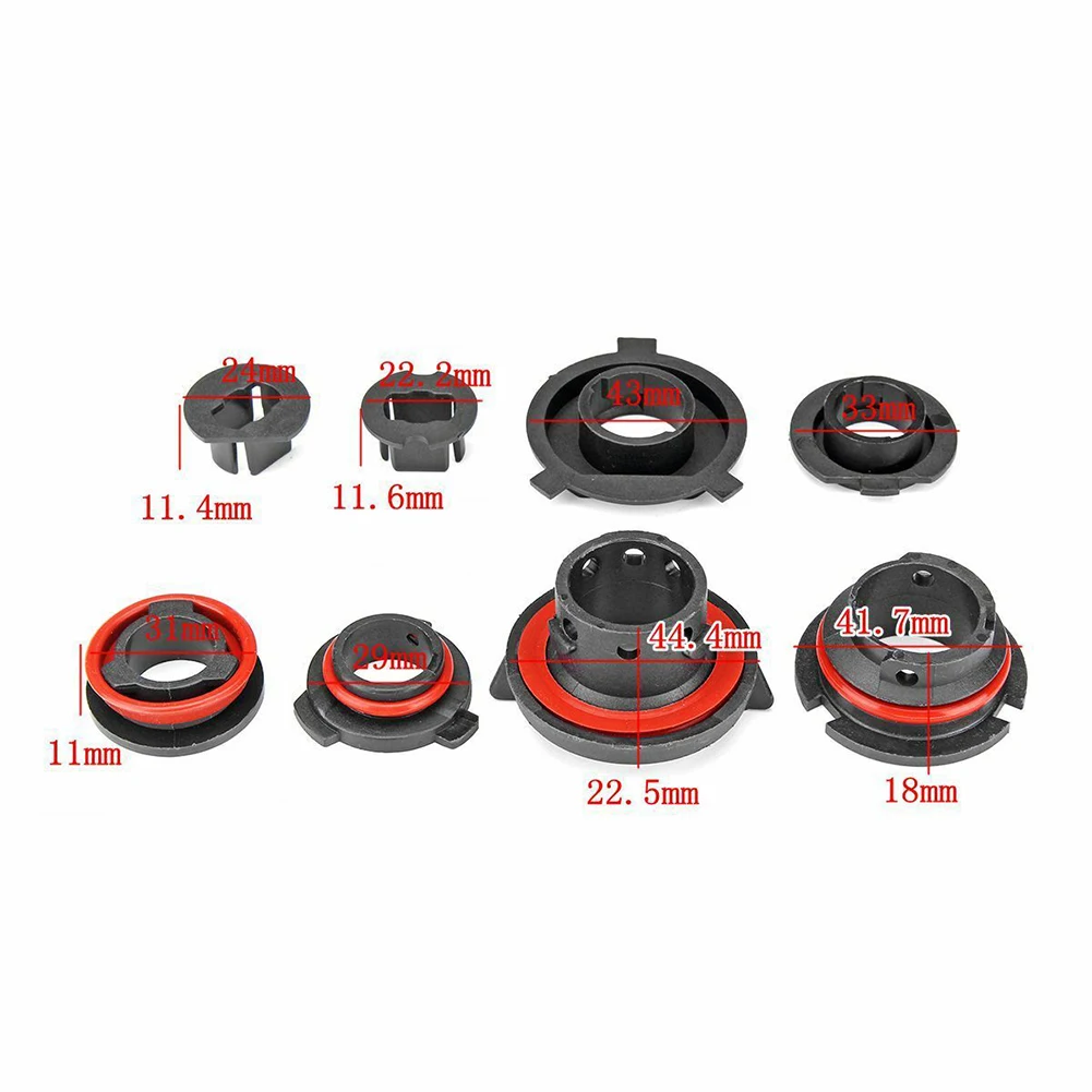 2pcs Car LED Headlight Lamp Bulb Base Adapter Sockets Retainer Holder 9004/9005/H13/H11/H7/H4/H3/H1 ► Photo 2/6