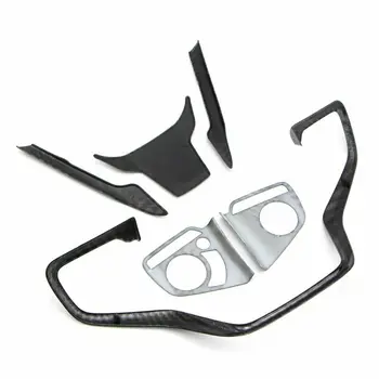 

6Pcs Steering Wheel Cover Trim Frame For Honda Civic 2016-2020 High Quality Hot