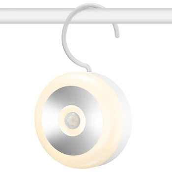 

New LED Night Light Wall-mounted Human Body Induction Lamp Intelligent Magnetic Lamp Motion Sensor Light Wireless Wall Lamp