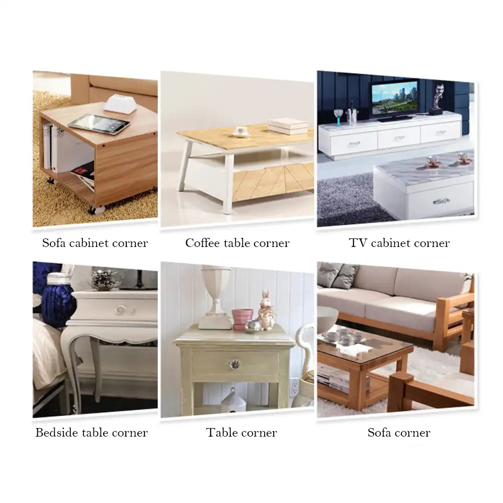 8pcs Child Baby Safety Silicone Table Corner Protection Cover Children Anticollision Guards Table Decro Furniture Accessories Aliexpress