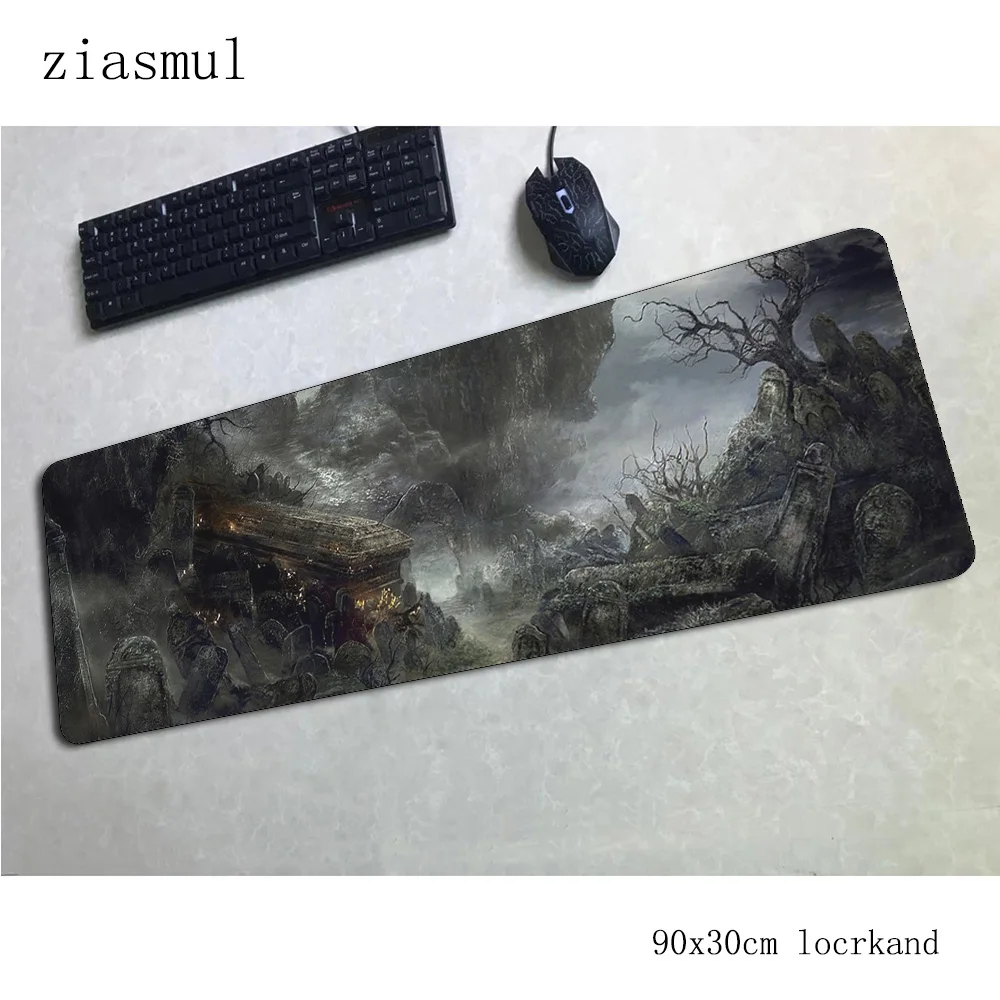 Dark souls padmouse 900x300x3 мм игровой коврик для мыши xl коврик для мыши геймер компьютерный стол 3d коврик notbook коврик для мыши pc