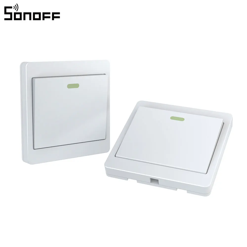 Наклейка на выключатель SONOFF 433 с пультом дистанционного управления 86 типа RF МГц