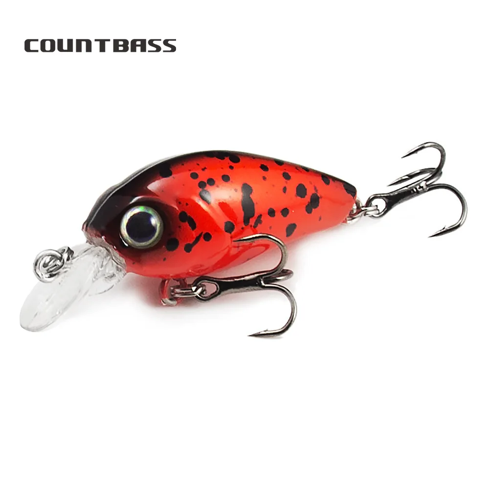 1 шт. рыболовная приманка Пластиковые жесткие приманки 36 мм|crank bait|freshwater fishing