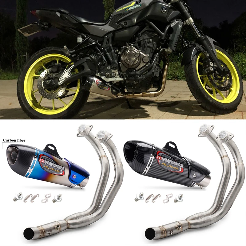 MT-07 мотоциклетная выхлопная система Yoshimura Plpha для Yamaha MT07 FZ07 2014-2021 MT 07 TRACER 700 Xsr700 |