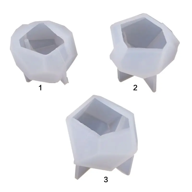 

Irregular Small Cut Mold DIY Crystal Epoxy Mould Table Decoration Cone Molds Jewelry Making Accessories