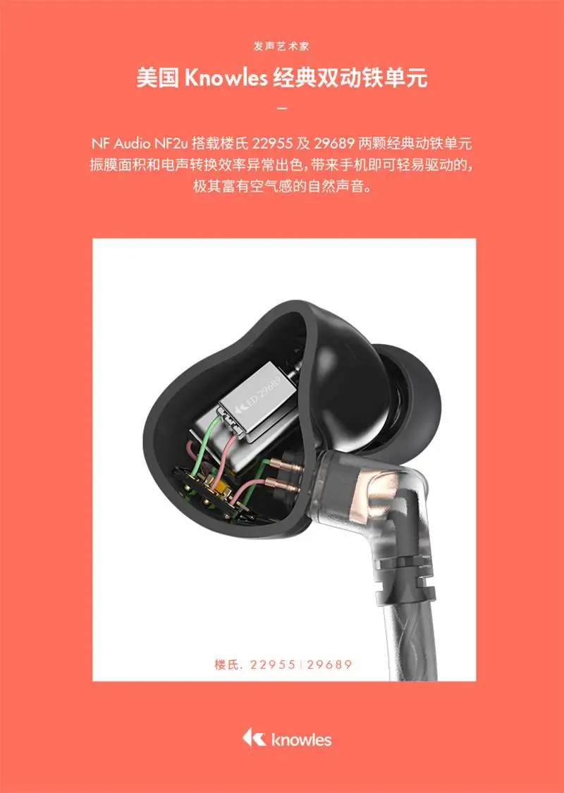 NFAUDIO NF2u 2BA Balanced Armature HiFi In Ear Earphones Monitor IEM 0.78mm pin Removable Cable P1 F1 KXXS KING PRO NO.3 T3 F3