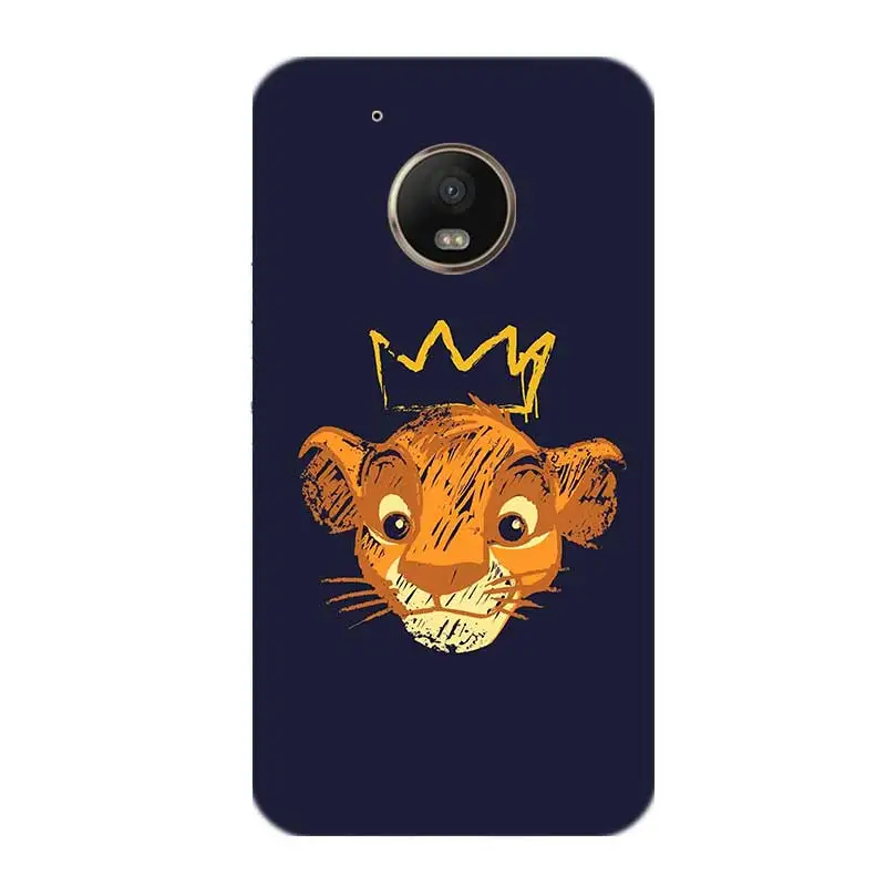 Мягкий резиновый Чехол Simba с изображением короля льва ривердейла для Motorola Moto G7 power G6 G5 G5S E4 E5 Plus G4 Play Cover