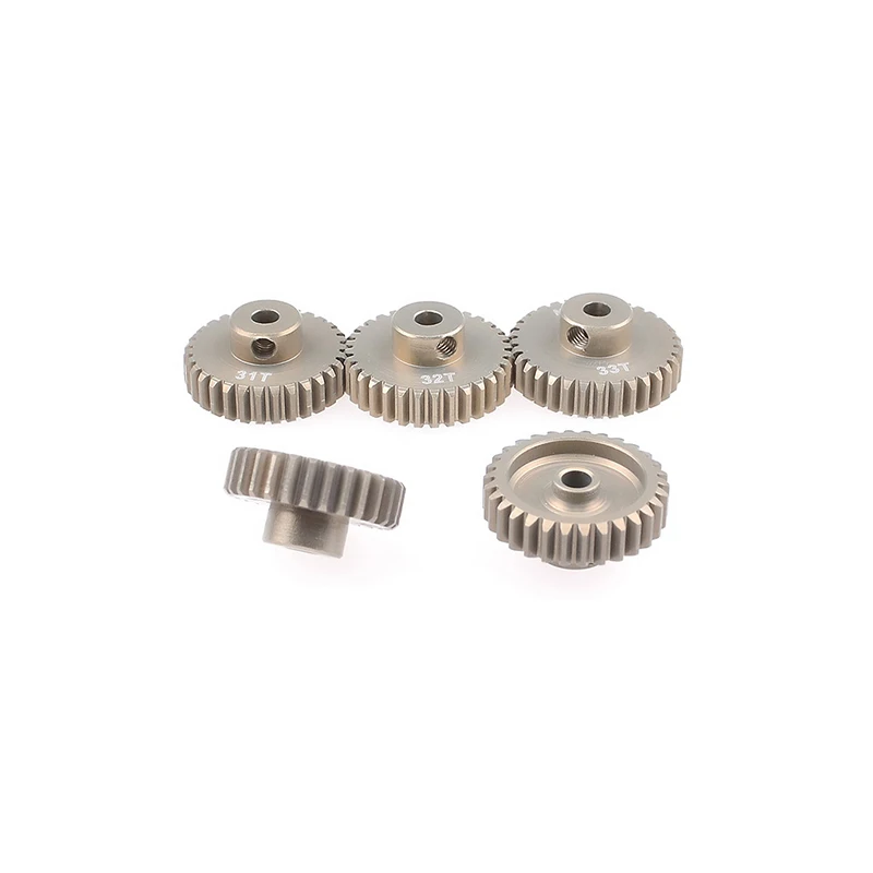 M0.6 3.175mm 13T 15T 17T 18T 20T 22T 24T 28T 30T 33T Aluminum Alloy Metal Pinion Motor Gear For 1/10 Rc Model - Image 4