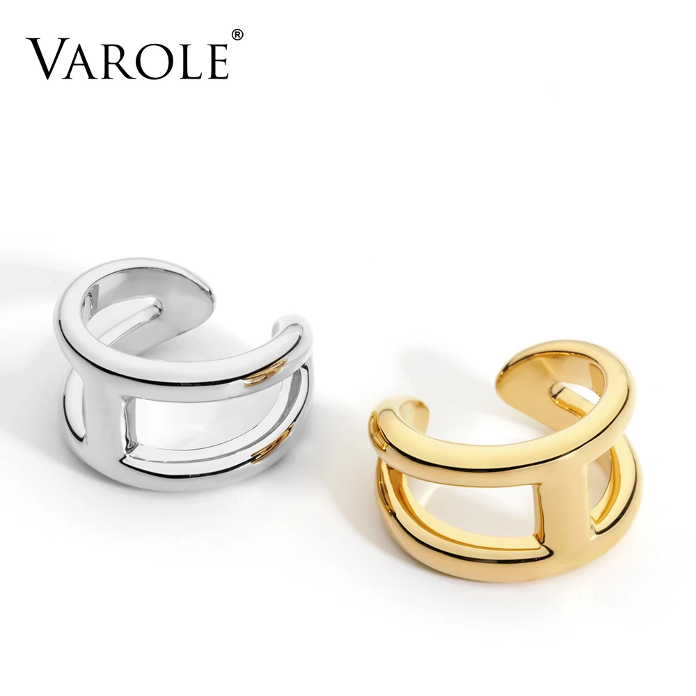 VAROLE Punk Ring Minimalist Midi Finger Rings For Women Fashion Jewelry Gifts Bagues Anillos Mujer Aneis Feminino 5