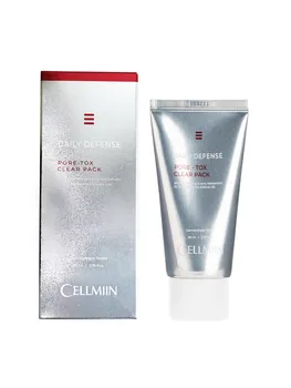 

Face mask with effect детокса, 80 ml. Cellmiin Daily Defense PORE-TOX