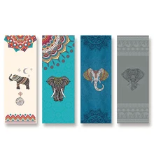 185*63 см классическое мандола полотенце для йоги Алмазная текстура нескользящий портативный Дорожный Коврик для йоги полотенце Коврик для пилатеса фитнес йога одеяло