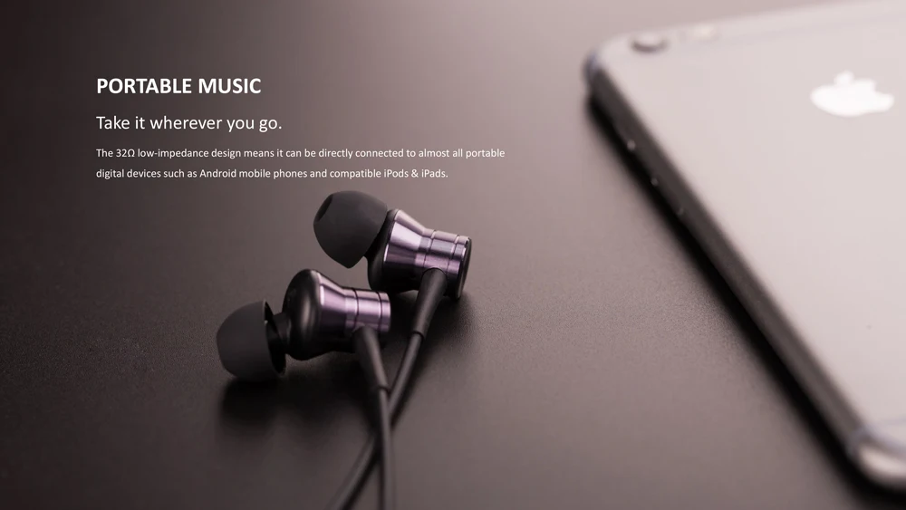 Original 1MORE E1009 Piston Metal Stereo Earphone In Ear Microphone Wired Headset 3 5mm Earphones Deep Bass Music Earphone