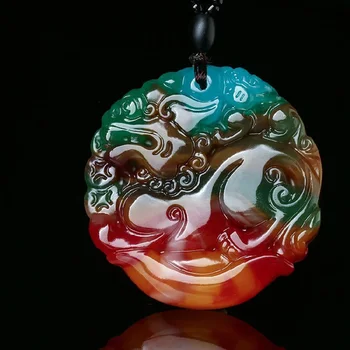 

Natural Xinjiang Color Jade Stone Pi Xiu Jade Pendant Jewelry Lucky Exorcise evil spirits Auspicious Amulet Pendant Fine Jewelry