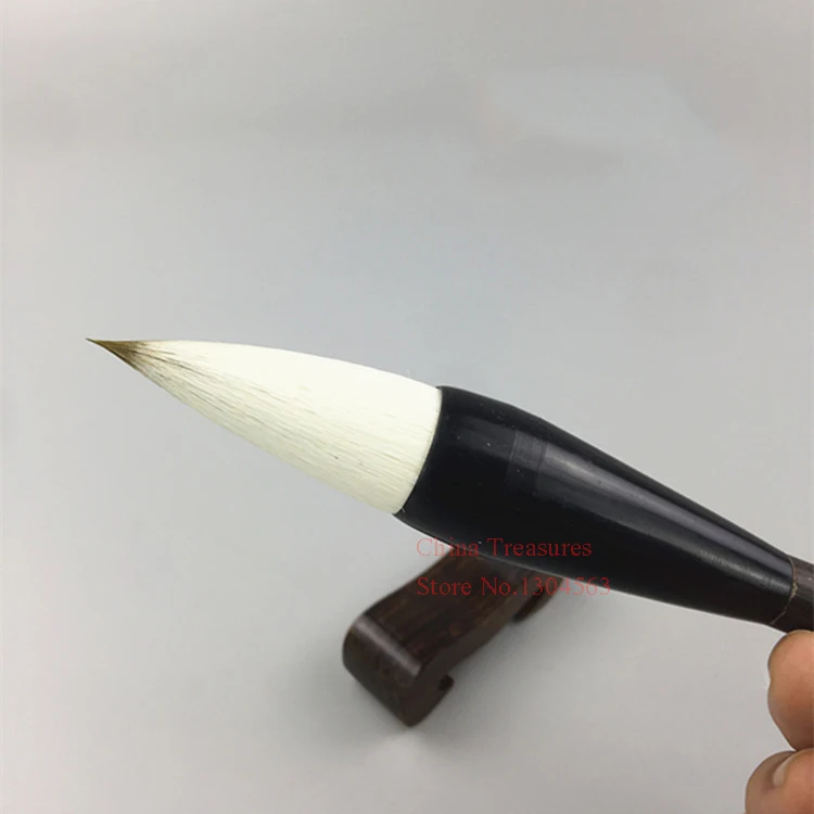 Details about   2Pcs Chinese Calligraphy Writing Brush Pen Line Brush Wolf&Goat Hair Mao Bi 
